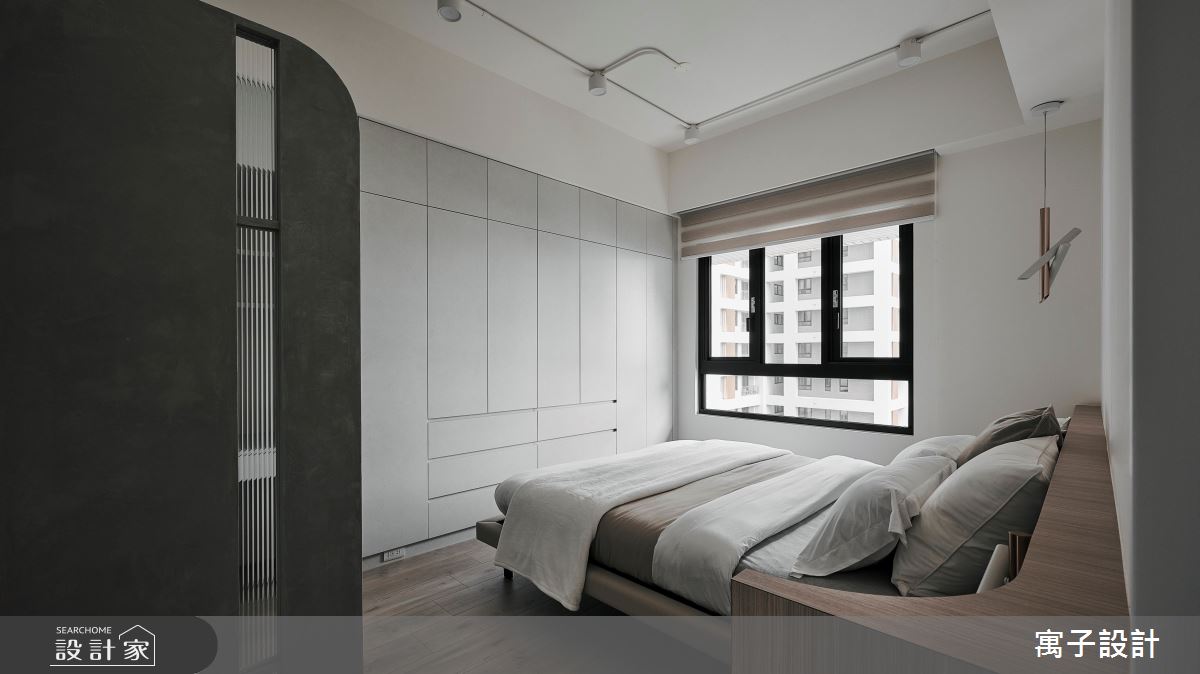 45坪新成屋(5年以下)＿現代風臥室案例圖片＿寓子設計＿寓子_原生之16
