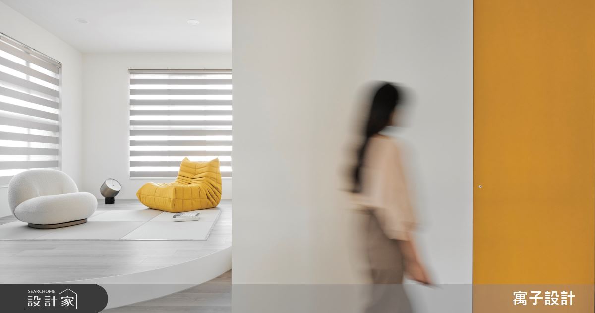 25坪老屋(16~30年)＿北歐風客廳案例圖片＿寓子設計＿寓子_曦之5