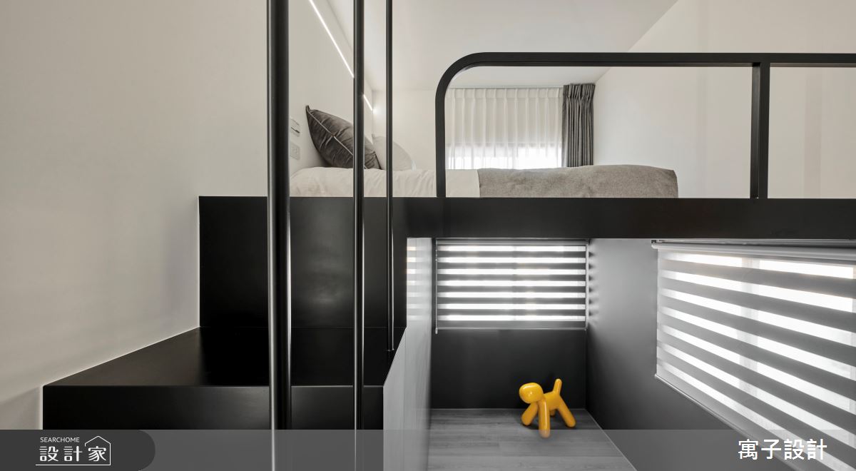 25坪老屋(16~30年)＿北歐風樓梯案例圖片＿寓子設計＿寓子_曦之11