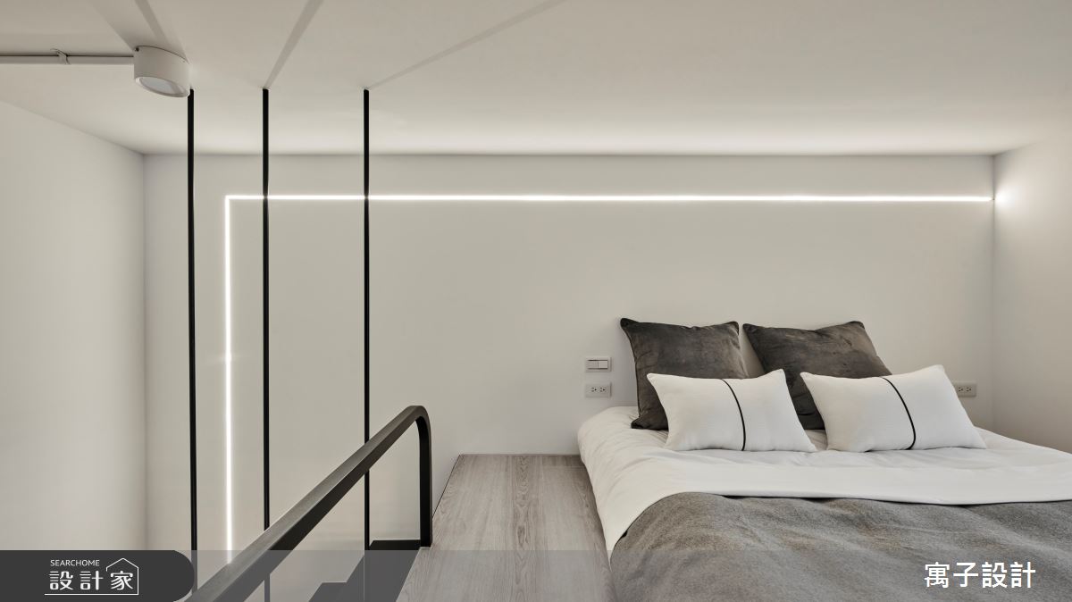 25坪老屋(16~30年)＿北歐風臥室案例圖片＿寓子設計＿寓子_曦之12