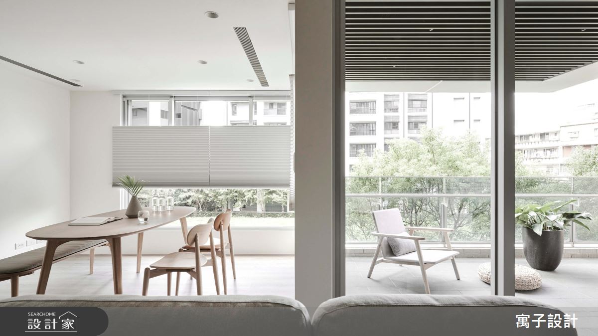 42坪新成屋(5年以下)＿北歐風餐廳案例圖片＿寓子設計＿寓子_旭日之6
