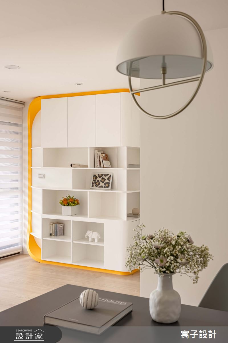 30坪新成屋(5年以下)＿北歐風餐廳案例圖片＿寓子設計＿寓子_花心之7