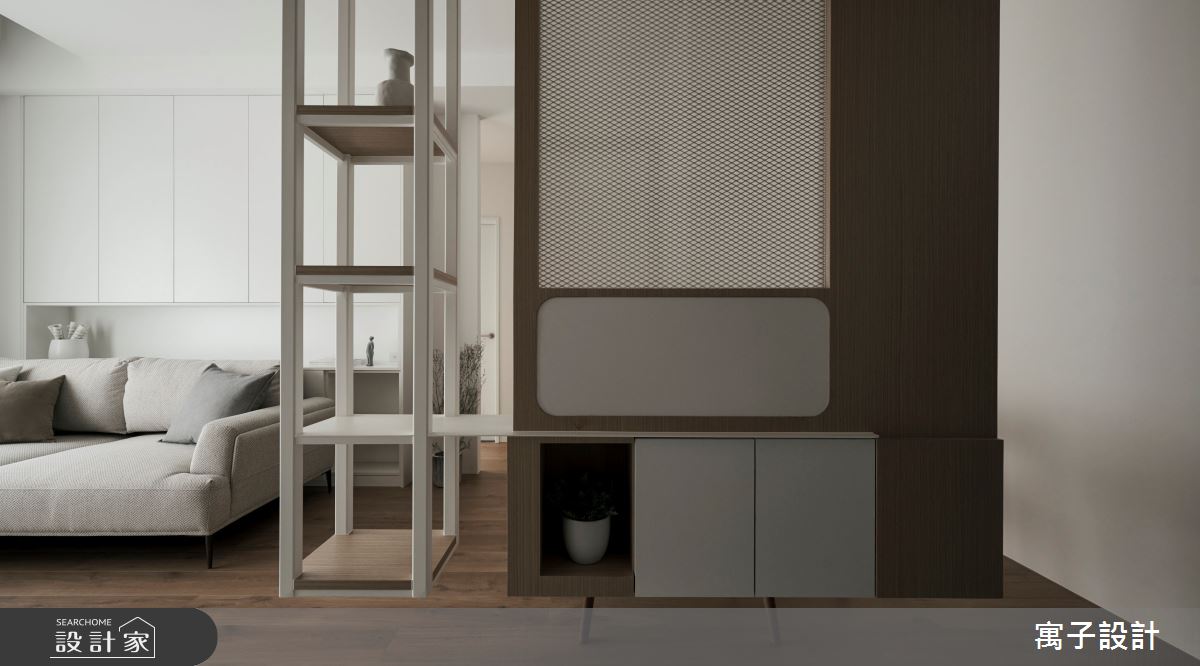 36坪新成屋(5年以下)＿北歐風玄關案例圖片＿寓子設計＿寓子_浮雲之3