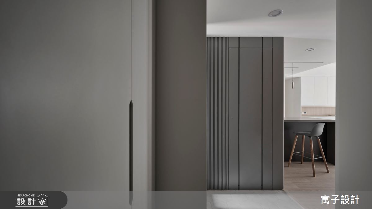 25坪新成屋(5年以下)＿北歐風玄關走廊案例圖片＿寓子設計＿寓子_C大調之1