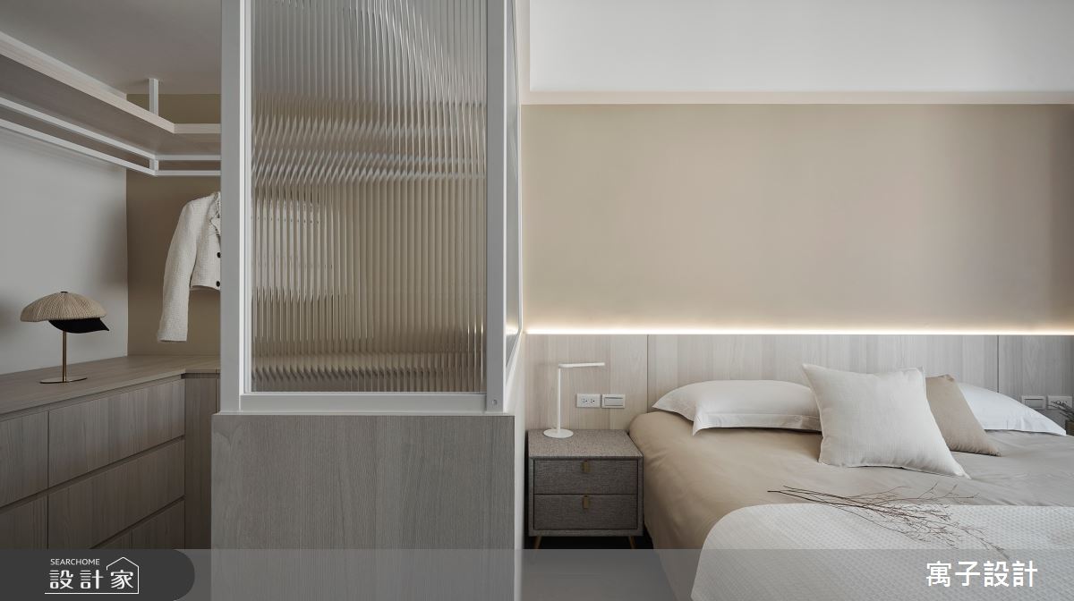 40坪老屋(16~30年)＿北歐風臥室更衣間案例圖片＿寓子設計＿寓子_生活有行-凝聚之11