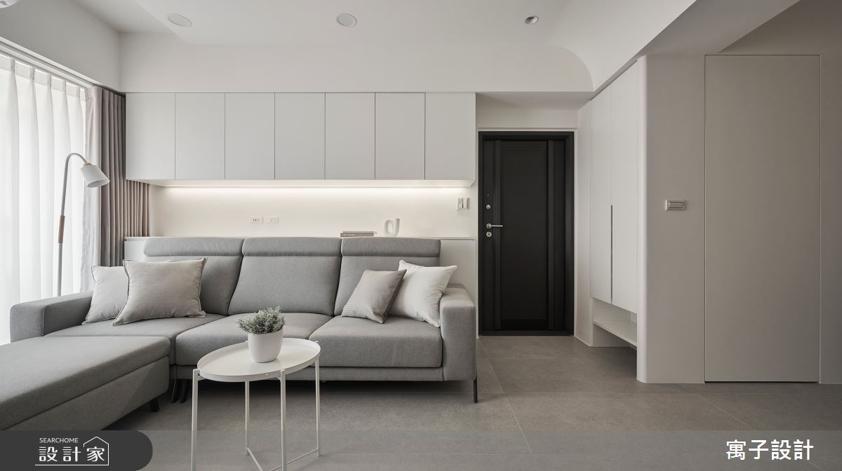 40坪老屋(16~30年)＿北歐風客廳案例圖片＿寓子設計＿寓子_生活有行-凝聚之3