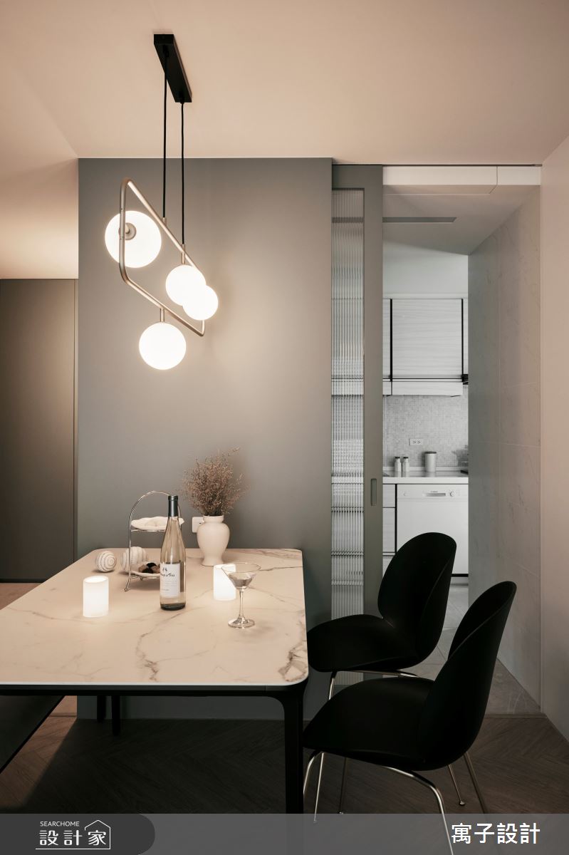 30坪新成屋(5年以下)＿美式風餐廳案例圖片＿寓子設計＿寓子_Olive tree之15