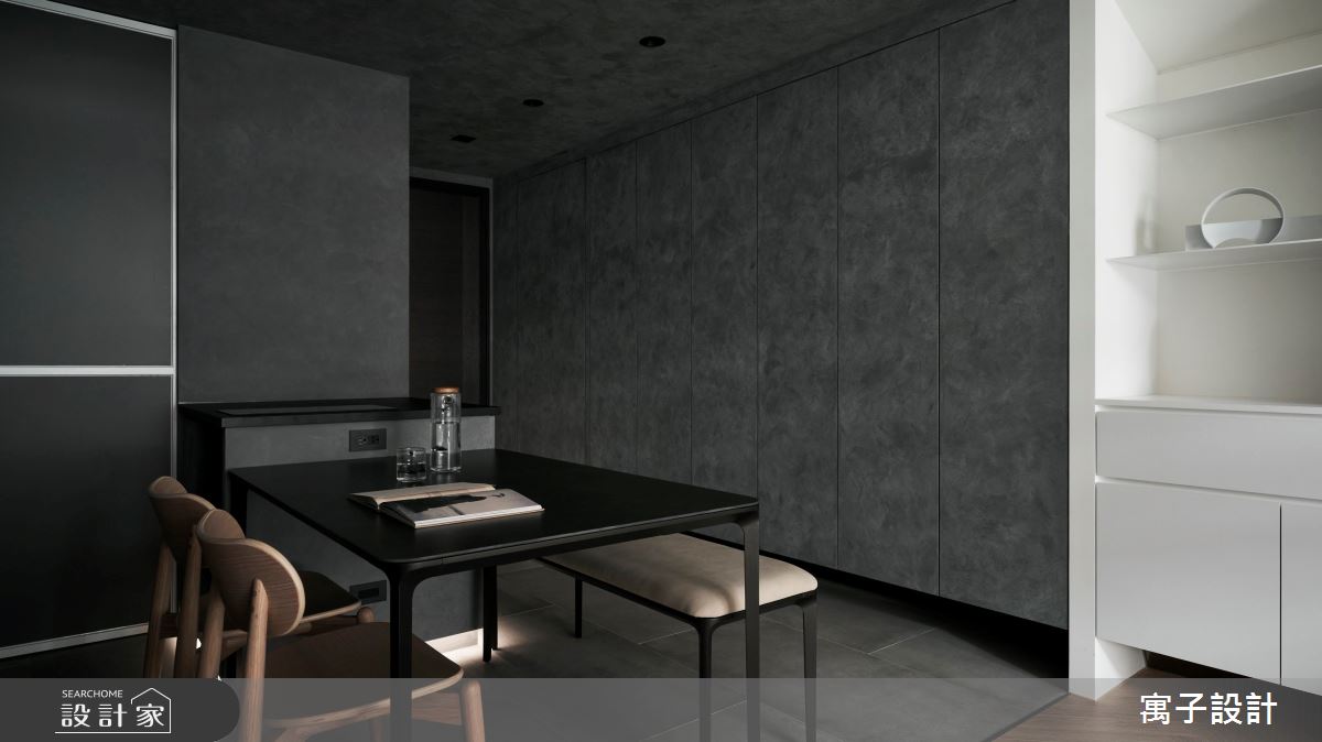 30坪新成屋(5年以下)＿現代風餐廳案例圖片＿寓子設計＿寓子_浮石之6