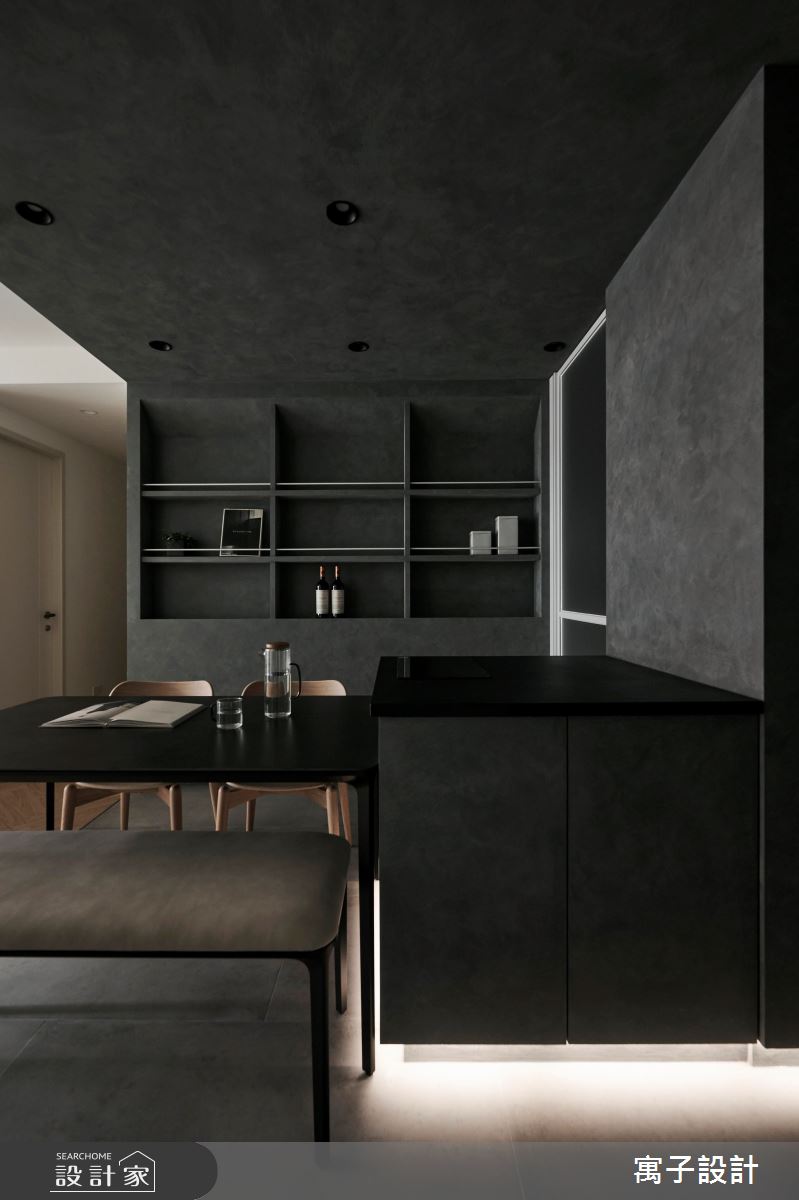 30坪新成屋(5年以下)＿現代風餐廳案例圖片＿寓子設計＿寓子_浮石之9