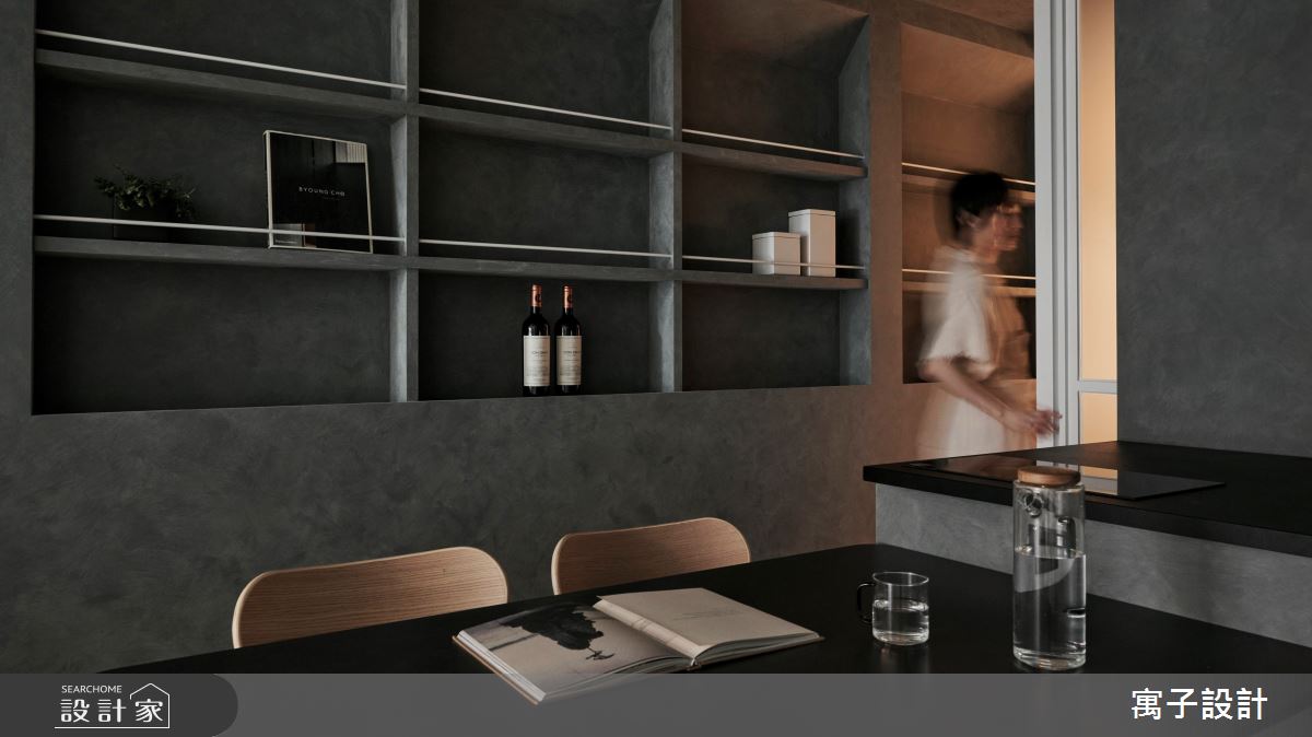 30坪新成屋(5年以下)＿現代風餐廳案例圖片＿寓子設計＿寓子_浮石之11