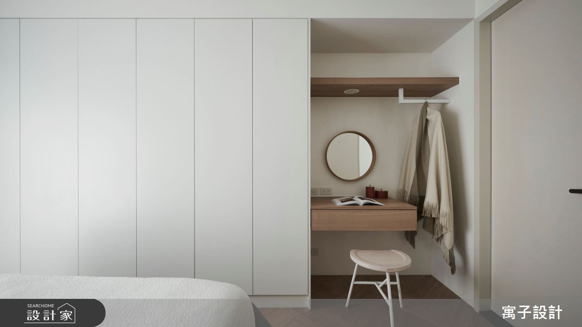 30坪新成屋(5年以下)＿現代風臥室案例圖片＿寓子設計＿寓子_浮石之13
