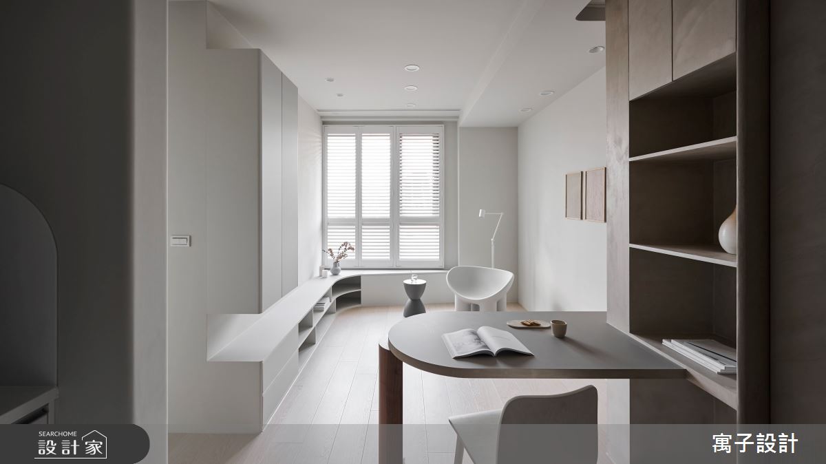 15坪新成屋(5年以下)＿北歐風客廳案例圖片＿寓子設計＿寓子_萌生之2