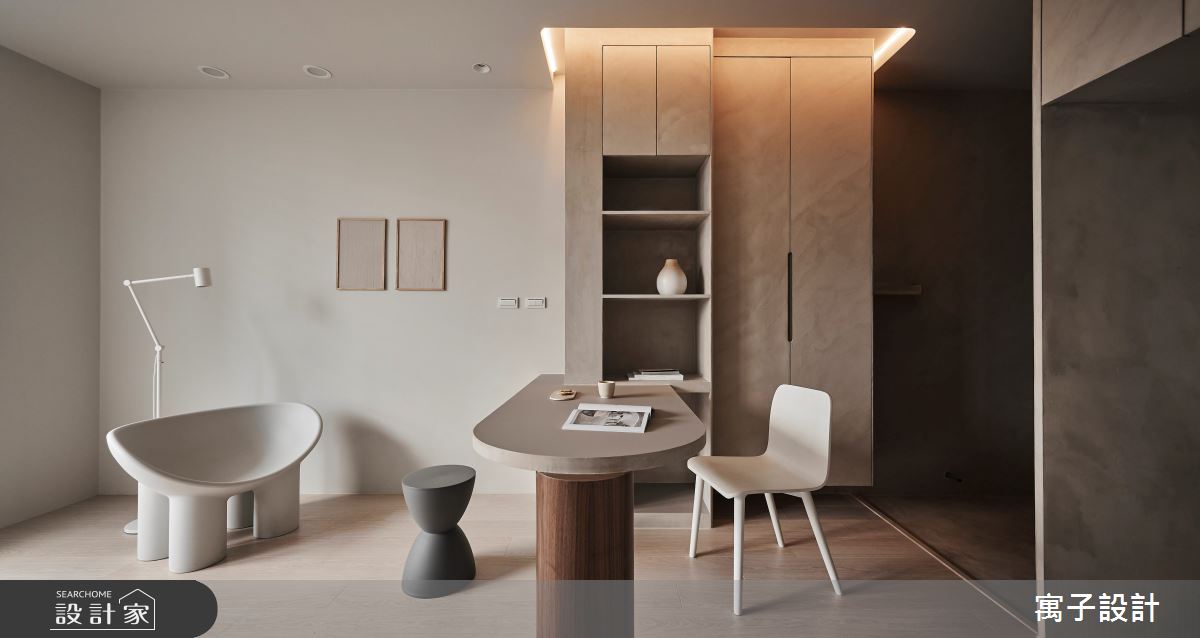 15坪新成屋(5年以下)＿北歐風客廳案例圖片＿寓子設計＿寓子_萌生之7