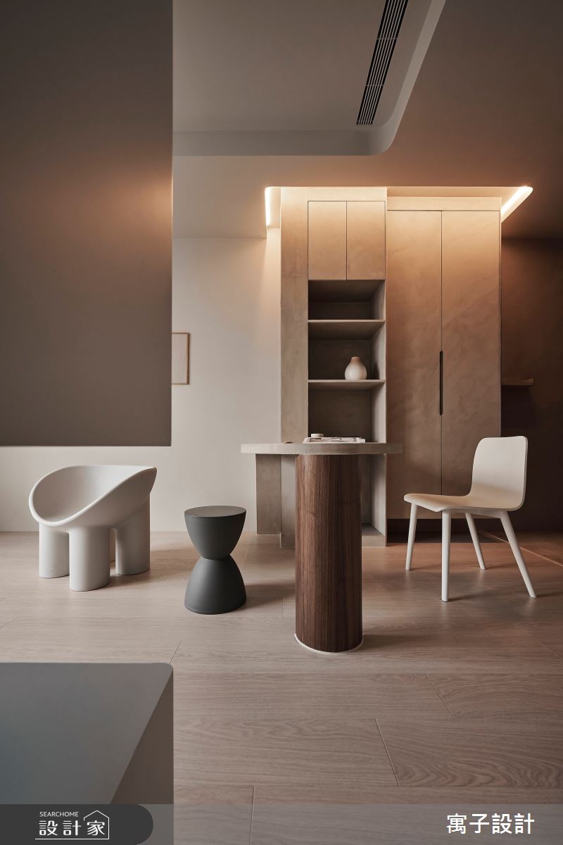 15坪新成屋(5年以下)＿北歐風客廳案例圖片＿寓子設計＿寓子_萌生之8