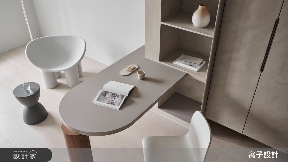 15坪新成屋(5年以下)＿北歐風客廳案例圖片＿寓子設計＿寓子_萌生之10