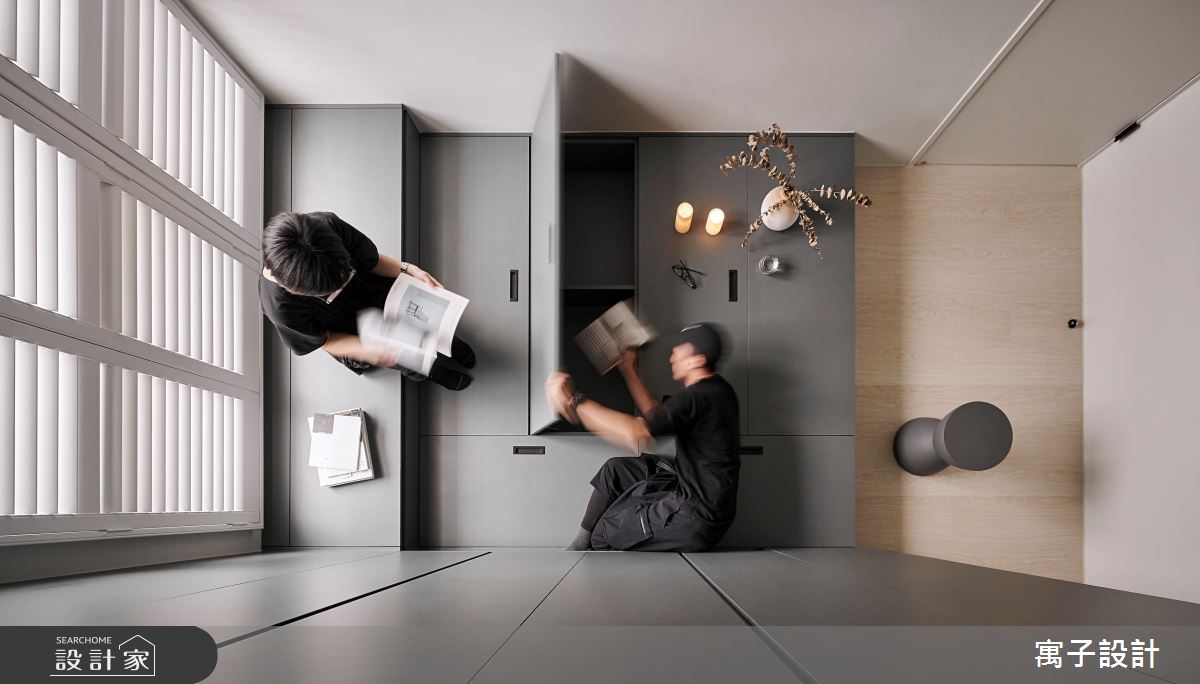 15坪新成屋(5年以下)＿北歐風客廳案例圖片＿寓子設計＿寓子_萌生之13