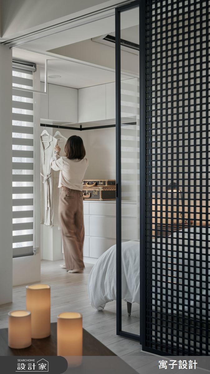 16坪新成屋(5年以下)＿北歐風臥室案例圖片＿寓子設計＿寓子_漂流銀河之11