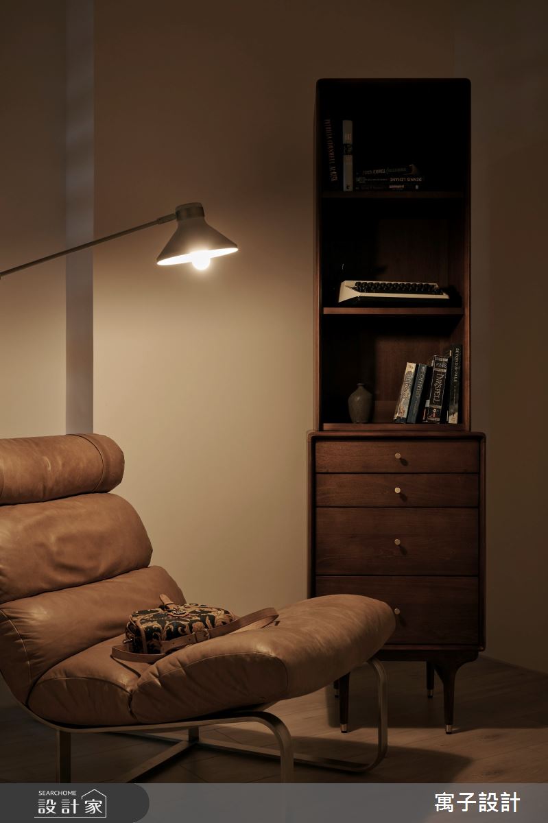 16坪新成屋(5年以下)＿北歐風客廳案例圖片＿寓子設計＿寓子_漂流銀河之12