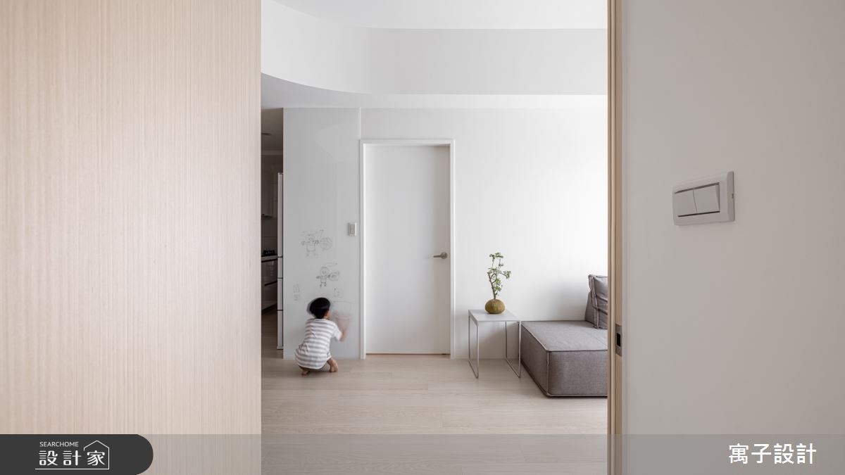 20坪新成屋(5年以下)＿北歐風客廳案例圖片＿寓子設計＿寓子_禾禾之6