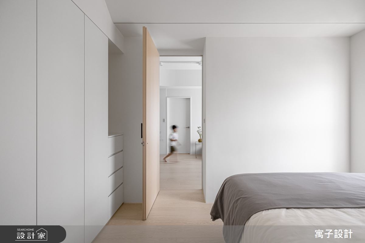 20坪新成屋(5年以下)＿北歐風客廳臥室案例圖片＿寓子設計＿寓子_禾禾之7