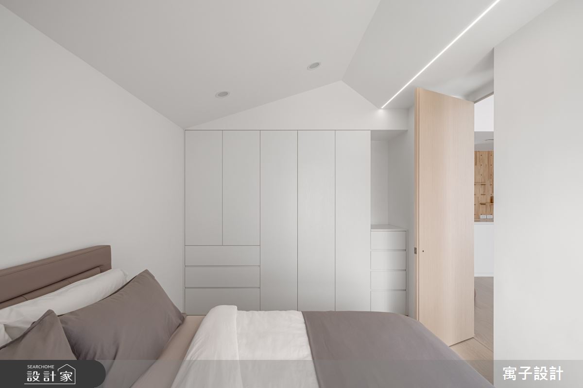 20坪新成屋(5年以下)＿北歐風客廳臥室案例圖片＿寓子設計＿寓子_禾禾之8