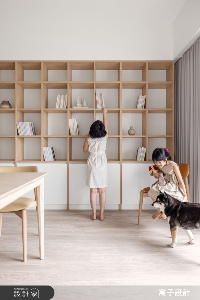 30坪新成屋(5年以下)＿北歐風多功能室案例圖片＿寓子設計＿寓子_Girls之8