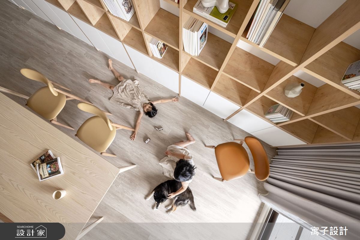 30坪新成屋(5年以下)＿北歐風多功能室案例圖片＿寓子設計＿寓子_Girls之10