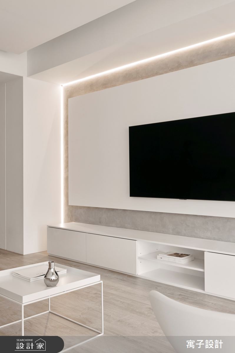 36坪老屋(16~30年)＿北歐風客廳案例圖片＿寓子設計＿寓子_L. SPACE之5