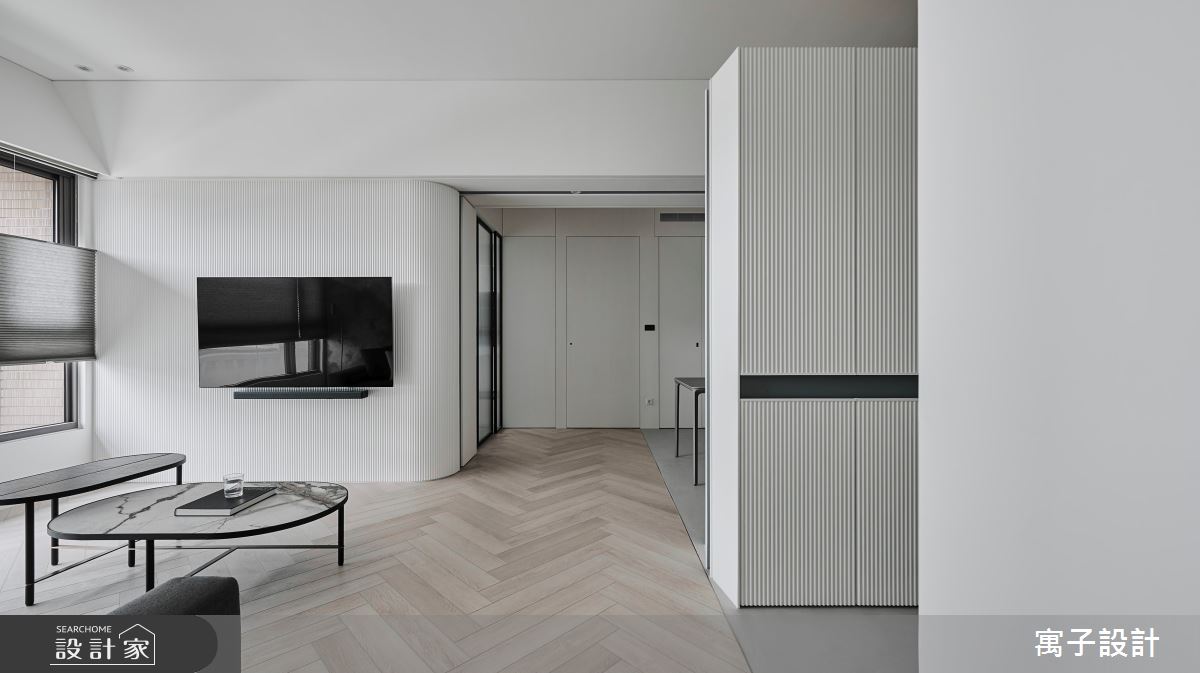 45坪老屋(16~30年)＿現代風客廳案例圖片＿寓子設計＿寓子_蘊·雲染之9