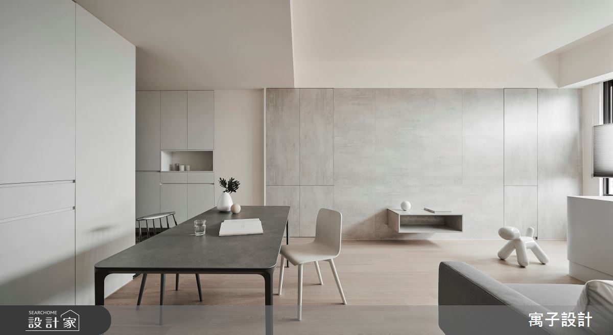 40坪毛胚屋＿北歐風餐廳案例圖片＿寓子設計＿寓子_白裡透之10