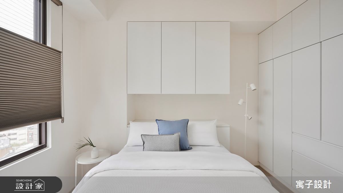 40坪毛胚屋＿北歐風臥室案例圖片＿寓子設計＿寓子_白裡透之13