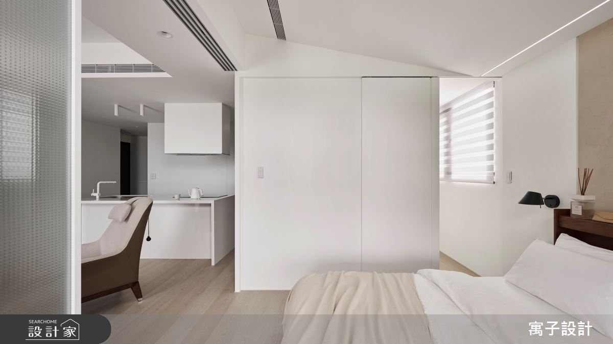 20坪毛胚屋＿北歐風臥室案例圖片＿寓子設計＿寓子_歸心之13