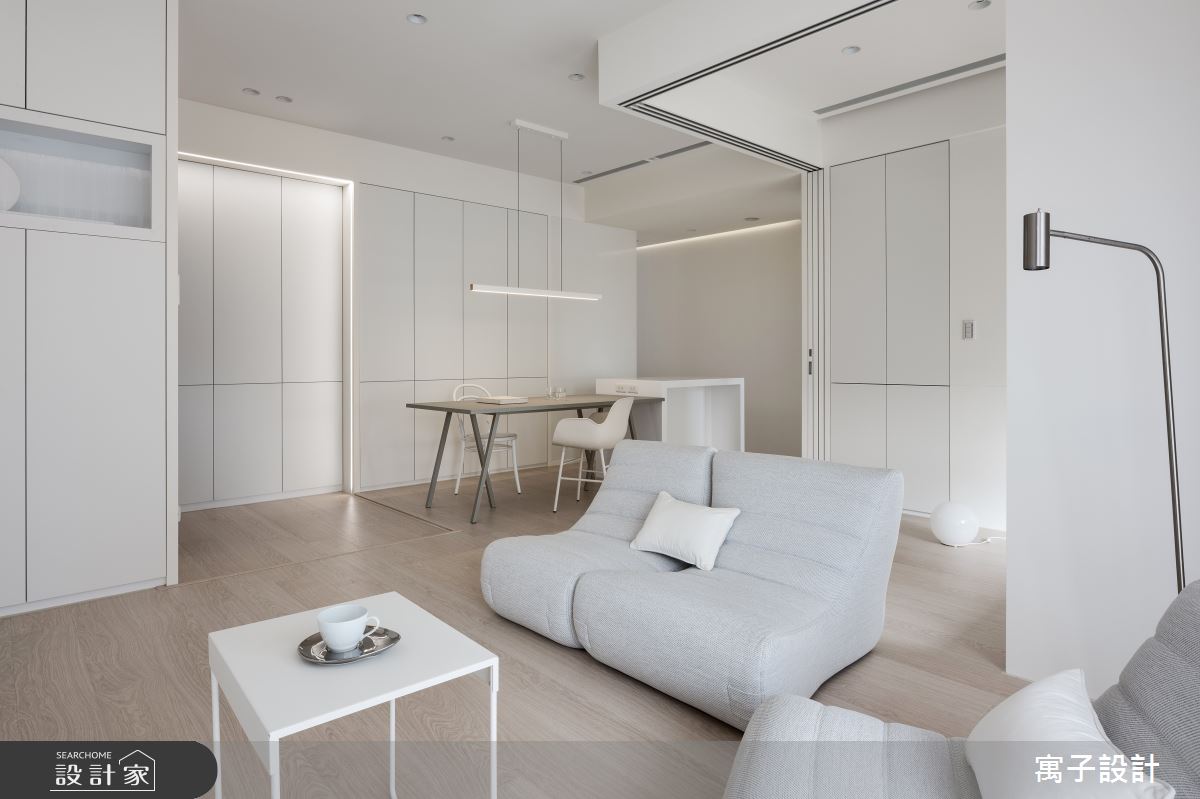 20坪新成屋(5年以下)＿北歐風客廳餐廳案例圖片＿寓子設計＿寓子_W House之9