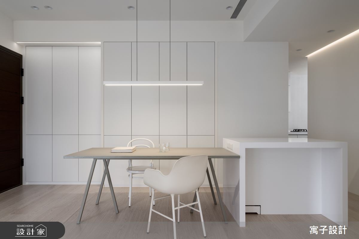 20坪新成屋(5年以下)＿北歐風餐廳案例圖片＿寓子設計＿寓子_W House之11