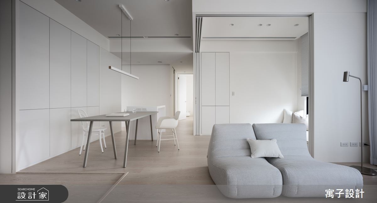 20坪新成屋(5年以下)＿北歐風客廳餐廳案例圖片＿寓子設計＿寓子_W House之12
