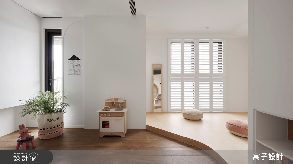 42坪新成屋(5年以下)＿北歐風兒童房兒童房案例圖片＿寓子設計＿寓子_同在之13