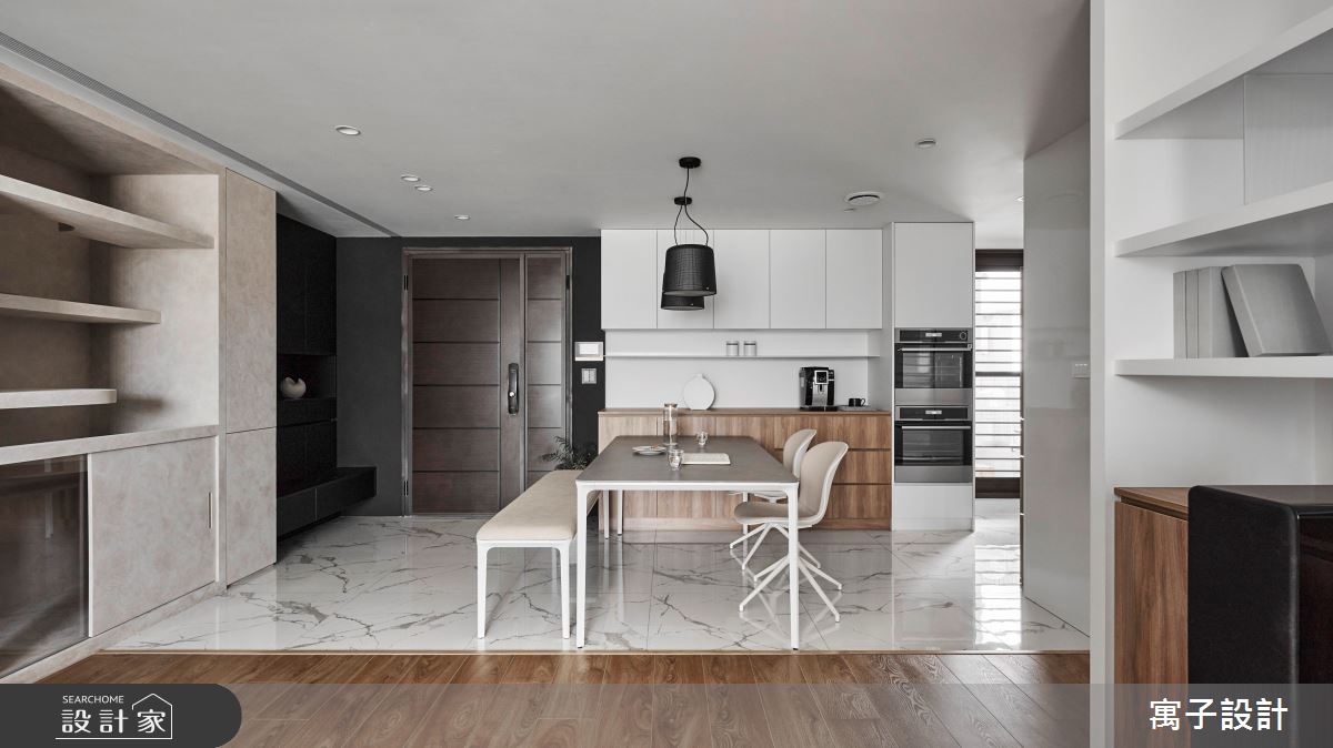 42坪新成屋(5年以下)＿北歐風客廳案例圖片＿寓子設計＿寓子_同在之5