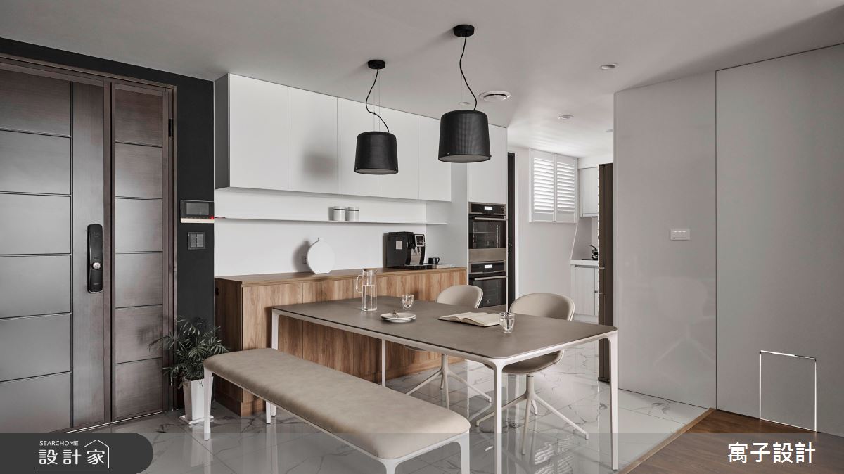 42坪新成屋(5年以下)＿北歐風客廳案例圖片＿寓子設計＿寓子_同在之4