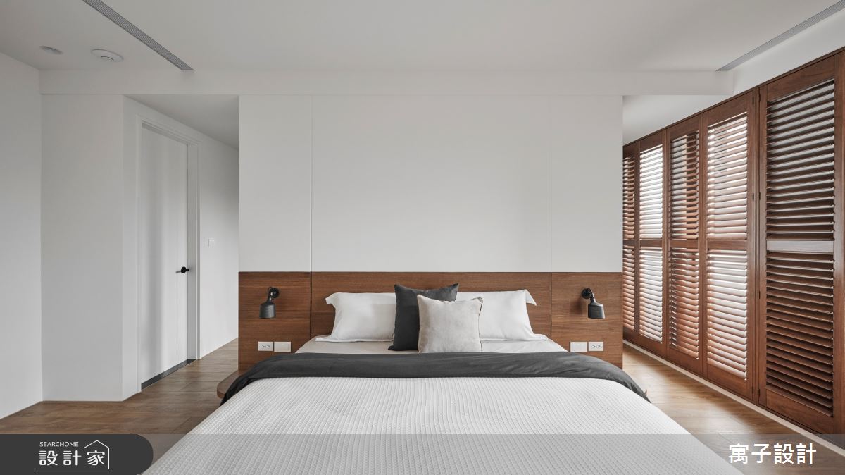 42坪新成屋(5年以下)＿北歐風臥室案例圖片＿寓子設計＿寓子_同在之10