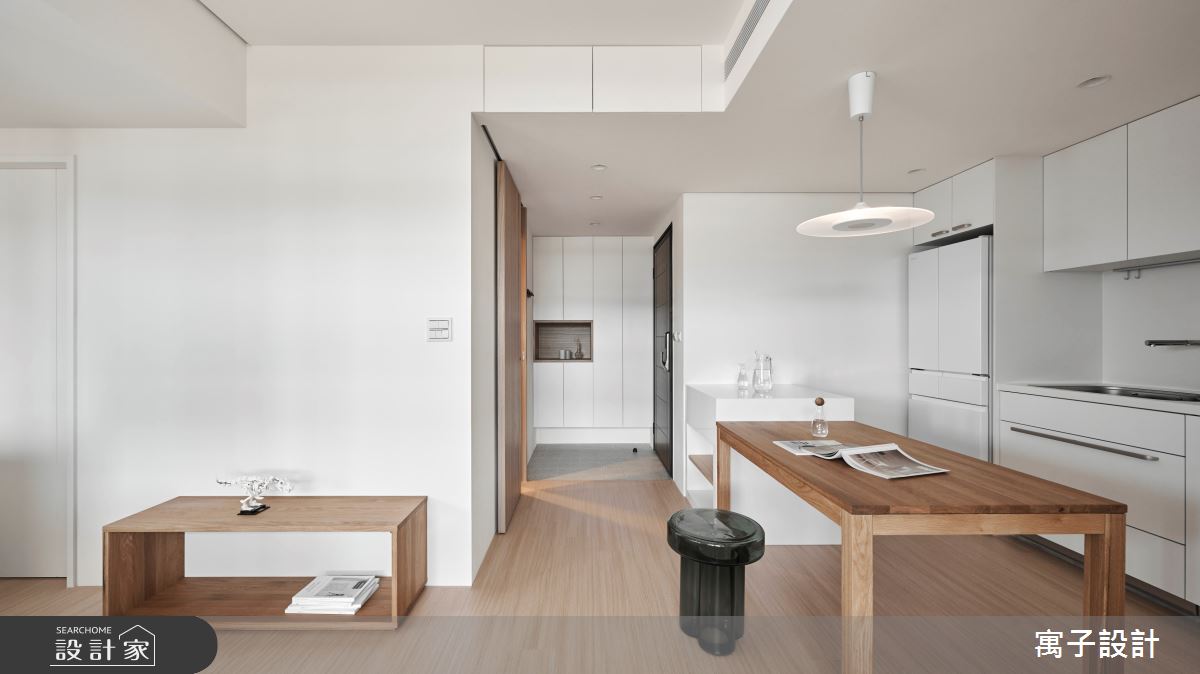 24坪新成屋(5年以下)＿北歐風餐廳案例圖片＿寓子設計＿寓子_日間之1