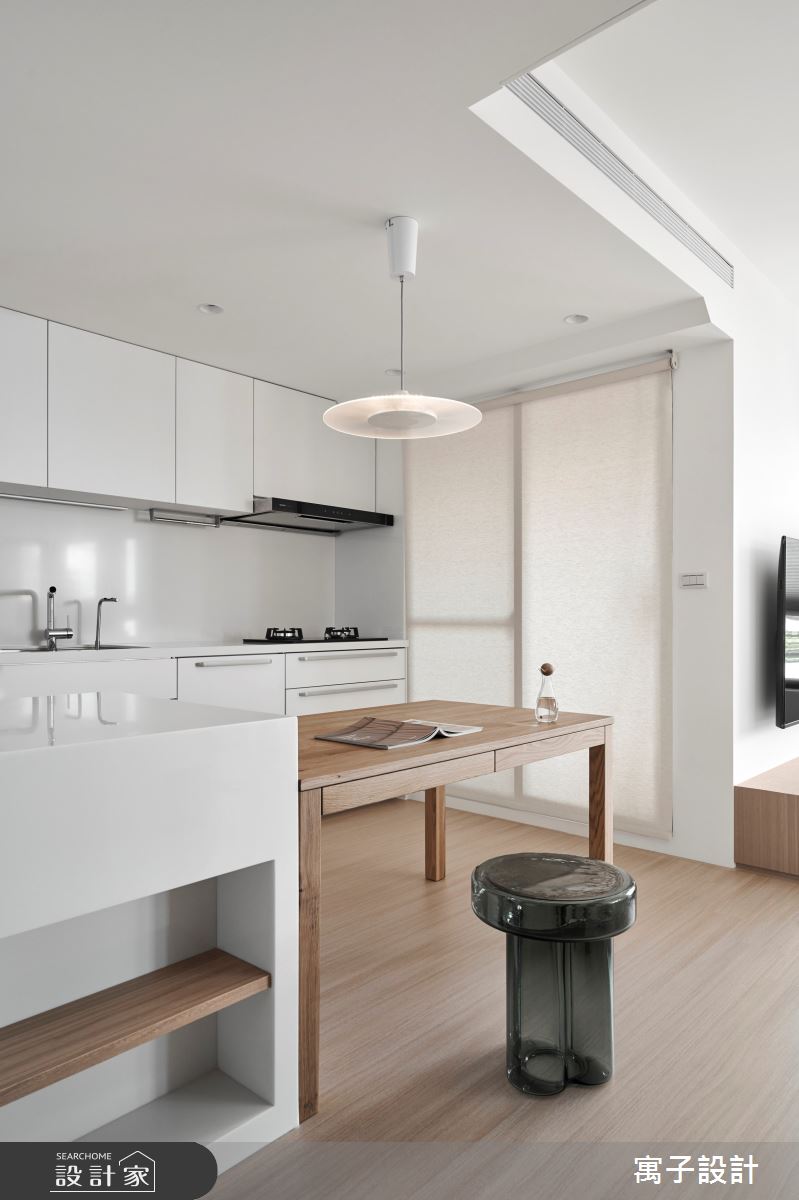 24坪新成屋(5年以下)＿北歐風餐廳案例圖片＿寓子設計＿寓子_日間之7