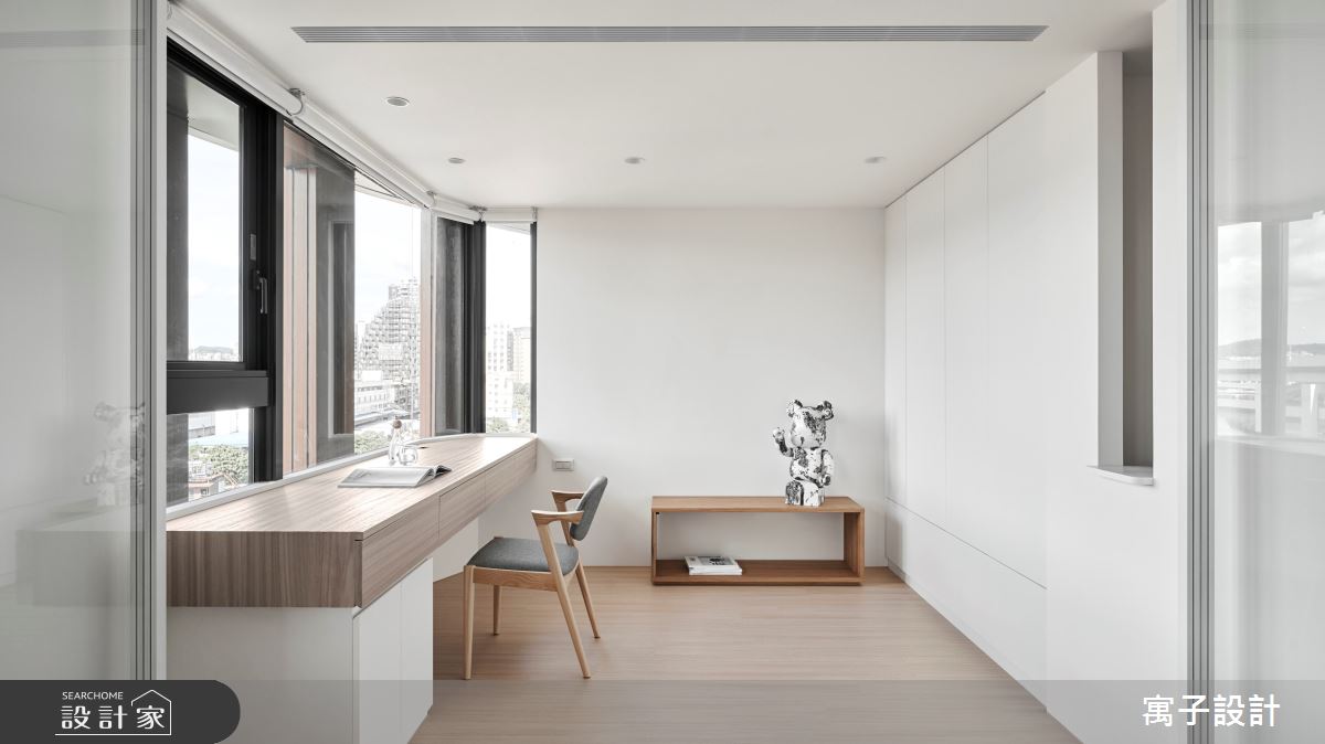 24坪新成屋(5年以下)＿北歐風客廳案例圖片＿寓子設計＿寓子_日間之12