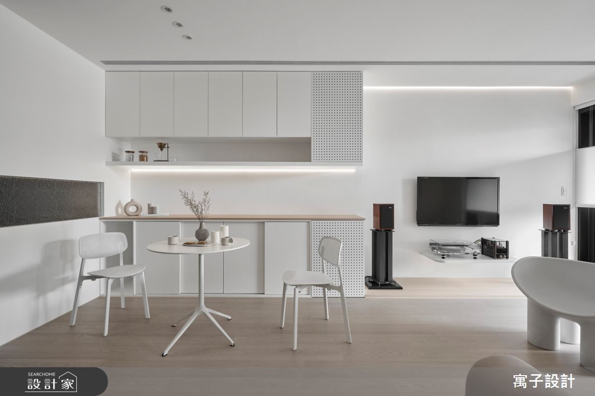 34坪新成屋(5年以下)＿北歐風餐廳案例圖片＿寓子設計＿寓子_裊裊樂章之7