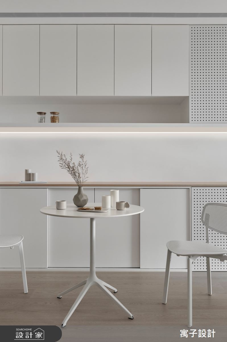34坪新成屋(5年以下)＿北歐風餐廳案例圖片＿寓子設計＿寓子_裊裊樂章之5