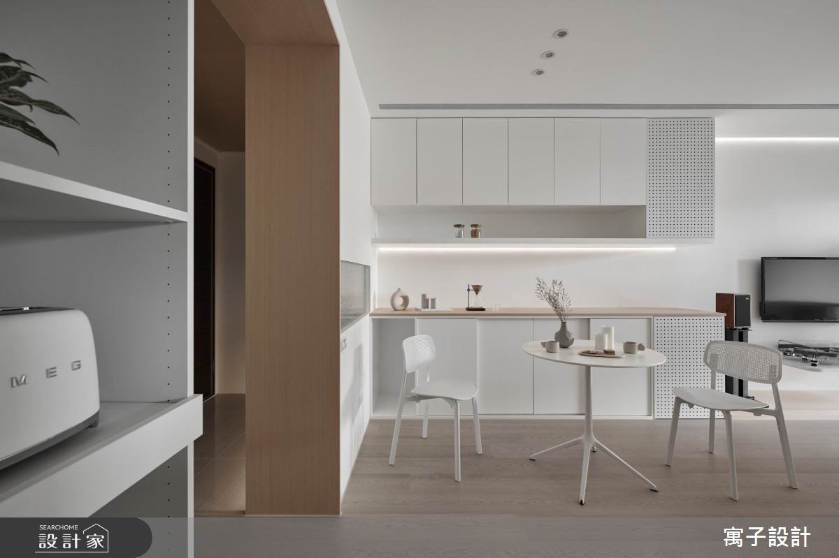 34坪新成屋(5年以下)＿北歐風餐廳案例圖片＿寓子設計＿寓子_裊裊樂章之6