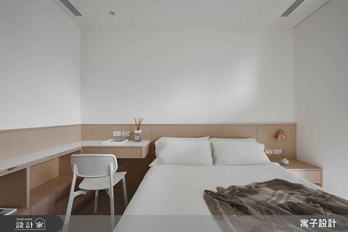 34坪新成屋(5年以下)＿北歐風臥室案例圖片＿寓子設計＿寓子_裊裊樂章之13