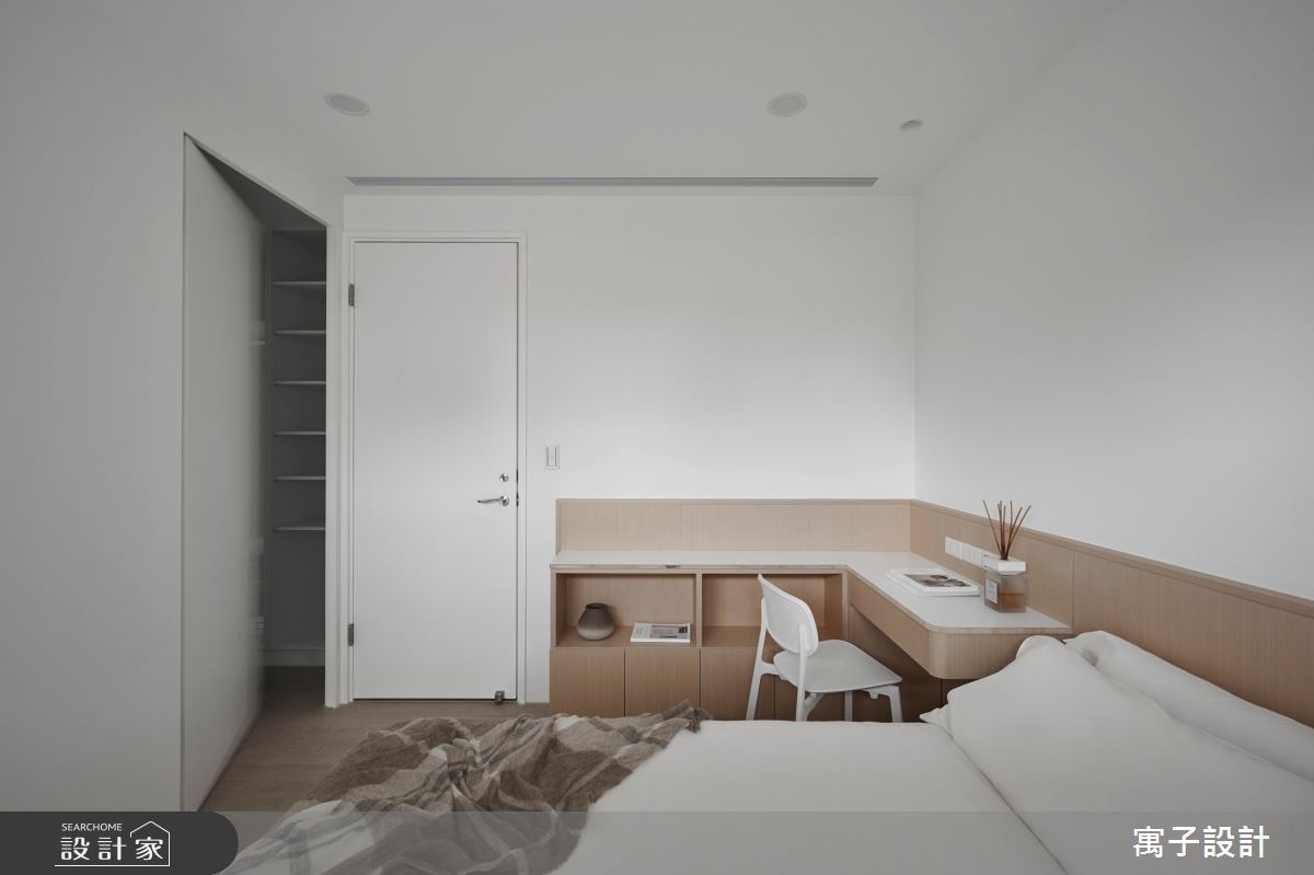 34坪新成屋(5年以下)＿北歐風臥室案例圖片＿寓子設計＿寓子_裊裊樂章之14