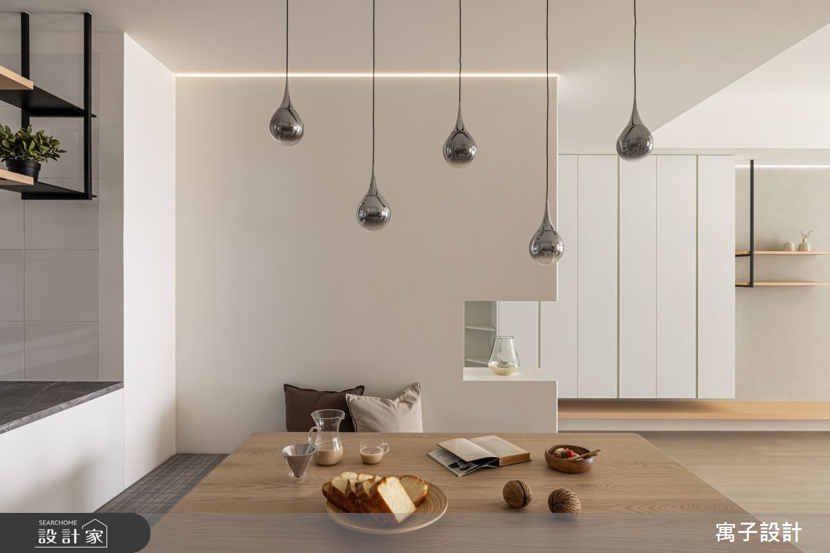 28坪新成屋(5年以下)＿北歐風餐廳案例圖片＿寓子設計＿寓子_漾漾之6