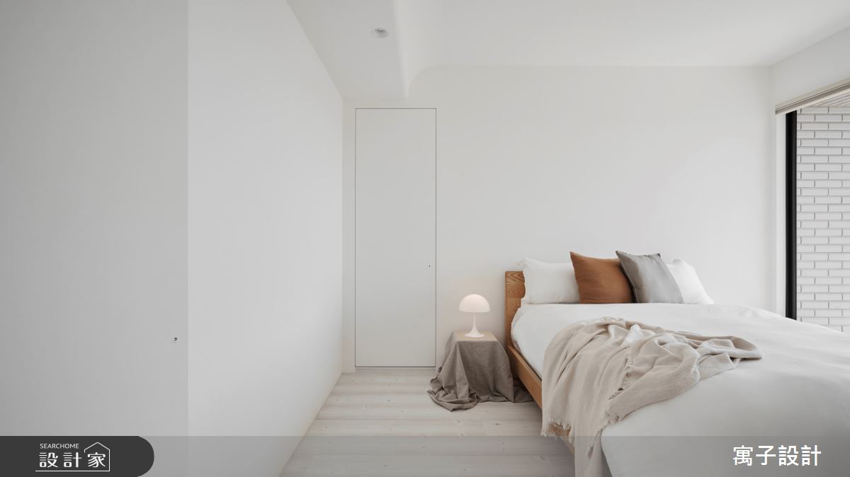 26坪新成屋(5年以下)＿北歐風臥室案例圖片＿寓子設計＿寓子_彼方之11