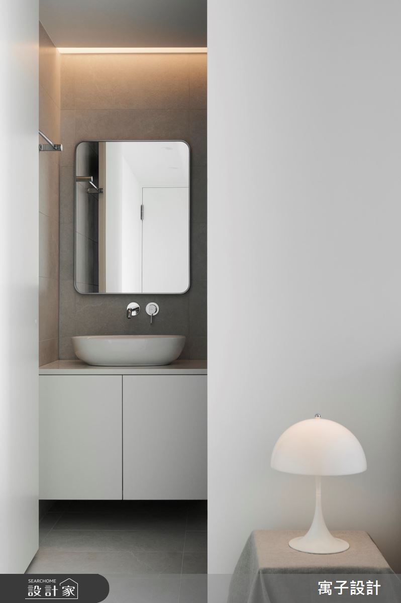 26坪新成屋(5年以下)＿北歐風浴室案例圖片＿寓子設計＿寓子_彼方之13